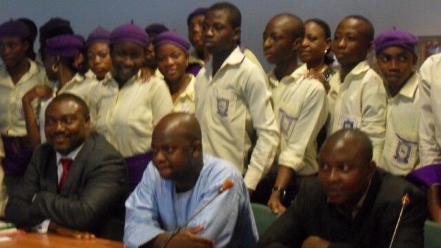 Staff & Student At the N. Assembly
